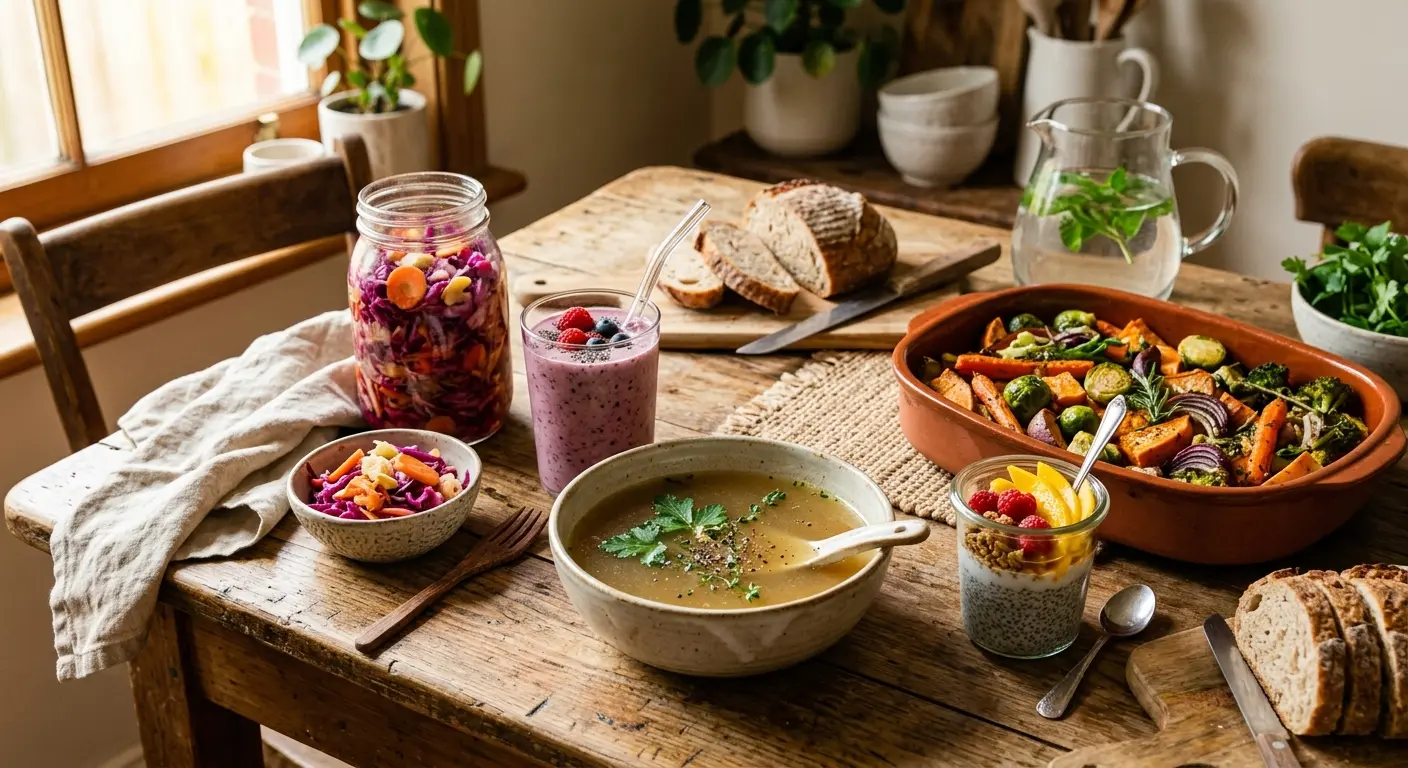 5 Simple Recipes for Optimal Gut Health