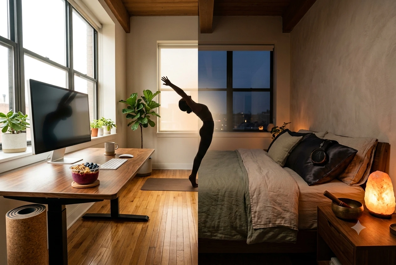 Peaceful meditation space